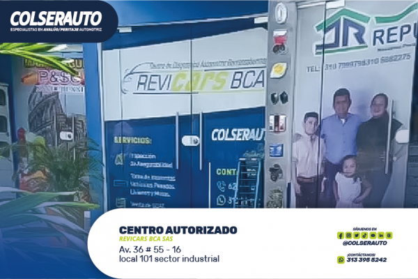 PERITAJE EN BARRANCABERMEJA REVICARS BCA SAS